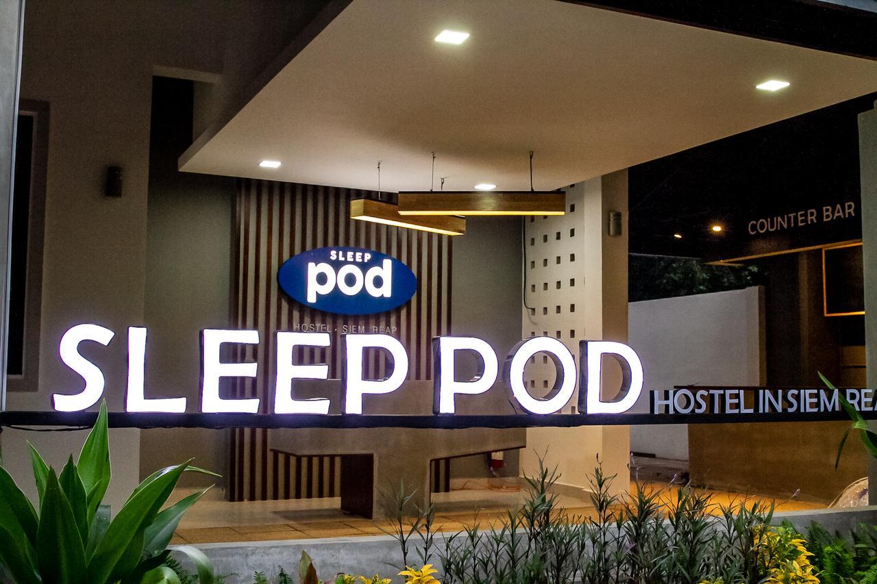 Sleep Pod Hostel Sziemreap Kültér fotó