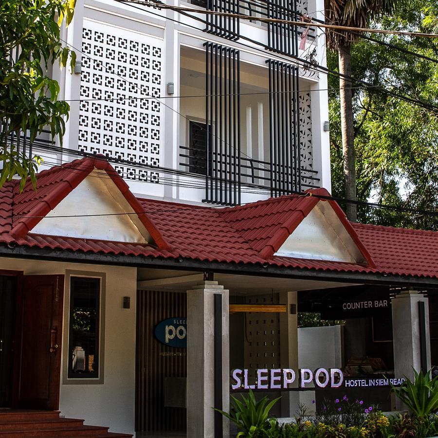Sleep Pod Hostel Sziemreap Kültér fotó